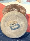 Dug Civil War 💥 🇺🇸 💣eagle Backmark Flat Button La