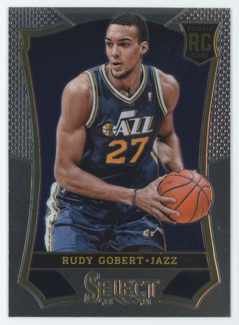 2013-14 Panini Select Rudy Gobert Rookie Utah Jazz #199 C14