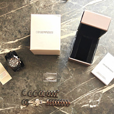 Emporio Armani Ceramica AR-1400 Chronograph Q...