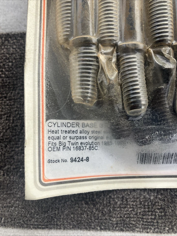 Tacos de cilindro de motor Colony Harley Davidson Evo, nuevos en paquete hechos en Estados Unidos Foto 2 de 3
