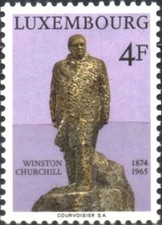 Timbre Personnages Churchill Luxembourg 834 ** - 85195FV