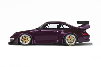 Porsche 911 993 RWB Rauh-Welt  Purple GT SPIRIT GT727 1:18