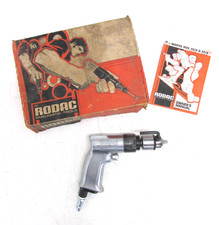 NOS! RODAC TOOLS 3/8" AIR DRILL, 0218 (218A) w/ CHUCK KEY