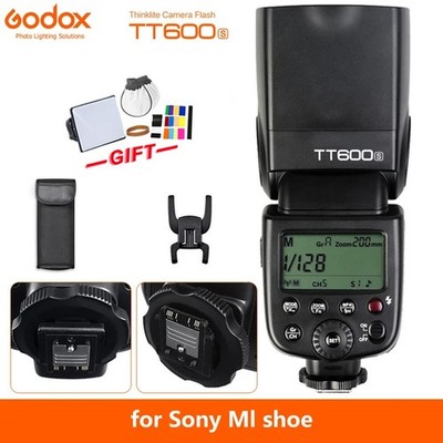 GODOX TT600S 2.4G Wireless Camera Flash GN60 Speedlite Blitz Für Sony Kameras DE