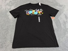 NEW Disney Parks Shirt Adult Medium Black Mickey Mouse Classic 1928 Retro Blue