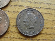 5 Centavos 1945 Year Mexican Coins (1905-Now) for sale | eBay