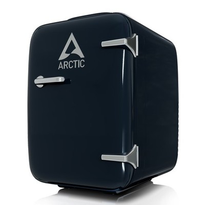 ARCTIC Fridge Mini-Fridge 0.15 cu.ft. Can Beverage Cosmetic Refrigerator Camping