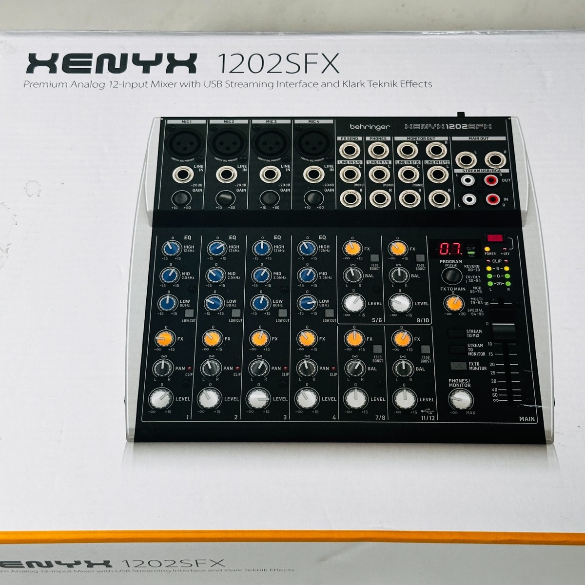 最初値下げ　ゲリラSALE ☆ 1202FX XENYX Junk Behringer XENYX 1202FX Analog Mixer From Japan for sale