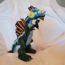 Electronic Interactive Dinosaur Toy Figure with Light-Up Eye