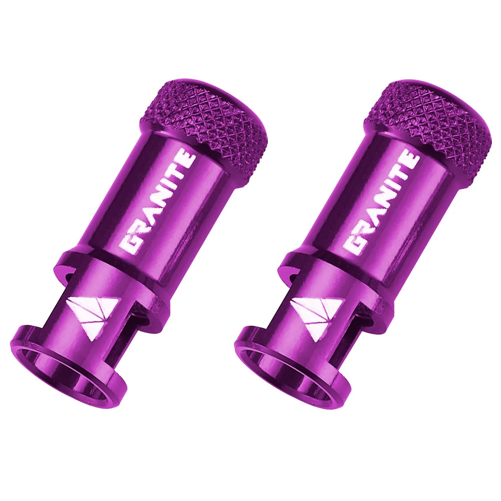 Колпачки клапанов сочных ниппелей из фиолетового гранита со встроенным штоковым инструментом - 3690₽