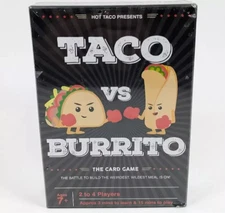 PACK OF 2 Taco vs Burrito The Card Game For 2 To 4 Players Ages 7 + Sealed