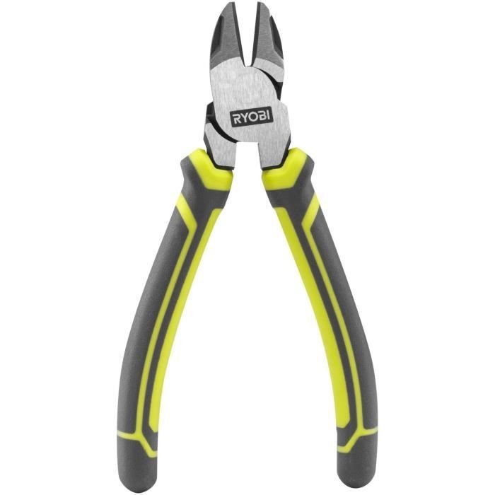 Pince coupante diagonale RYOBI 160 mm idéale pour la rénovation électrique