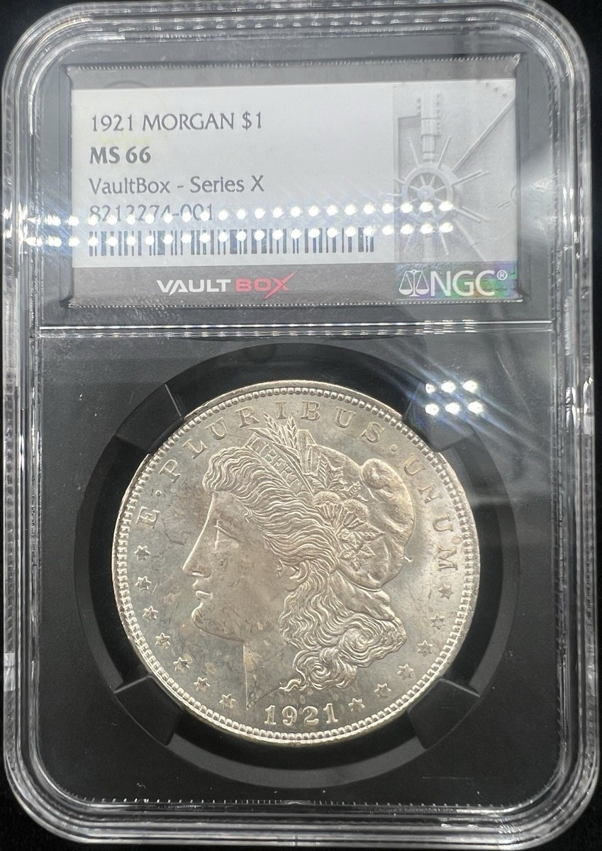 1921 MS66 Morgan Silver Dollar NGC VaultBox | eBay