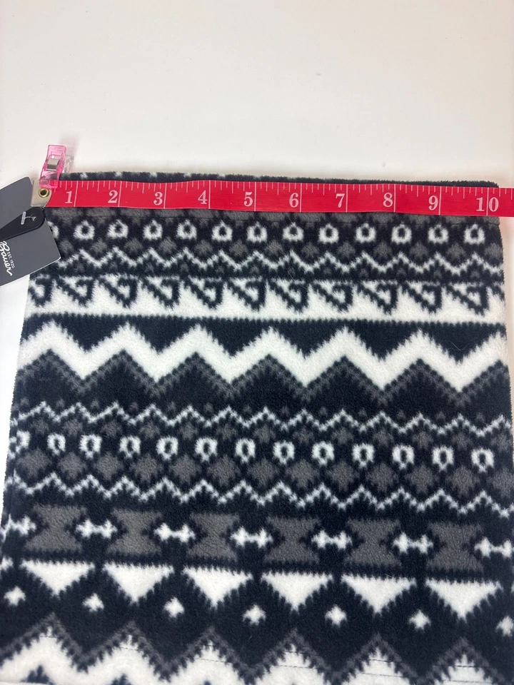 NUEVO CON ETIQUETAS Eddie Bauer Invierno Polar Cuello Calentador Rojo Buff Polaina EE. UU. Impreso Foto 2 de 3