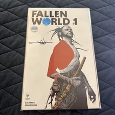 SIGNED Fallen World #1 Valiant Comics Signed by Jae Lee w/COA RARE! 