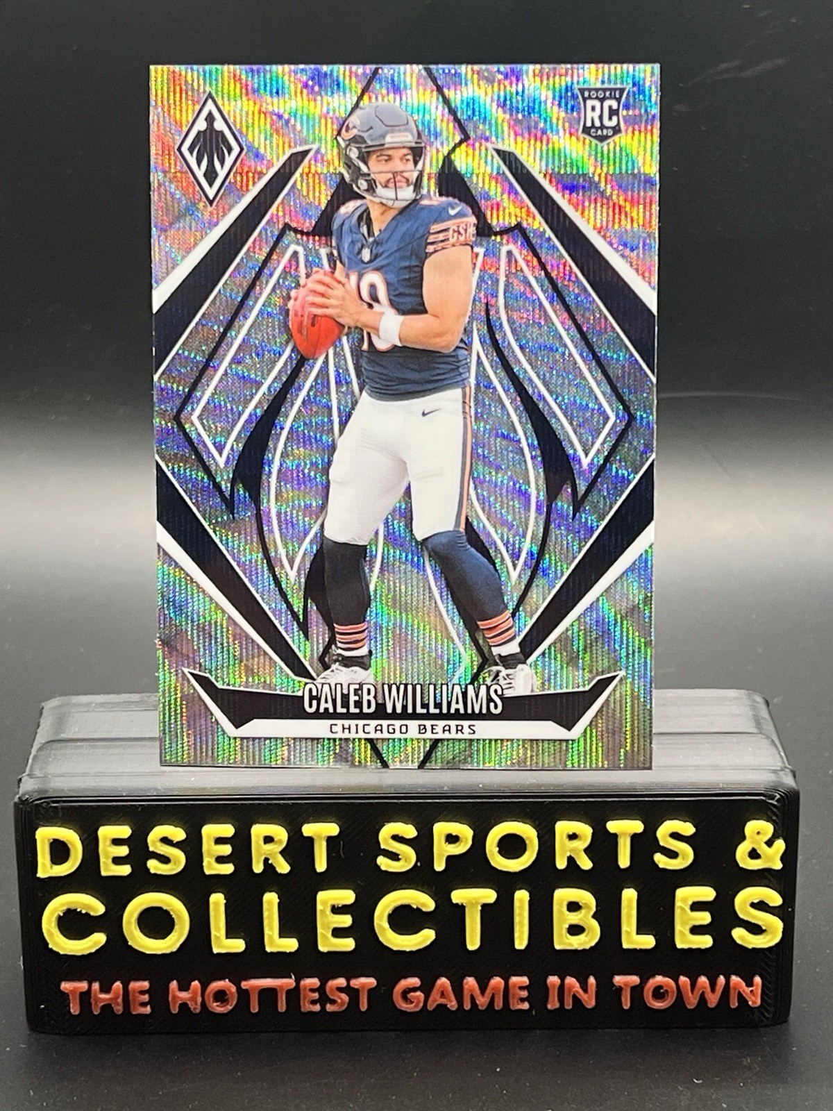 2024 Panini Phoenix Caleb Williams Silver Wave SSP 151 Chicago Bears