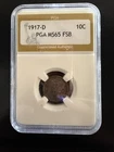 1917-D ~ Mercury Silver Dime ~ Denver ~ FSB