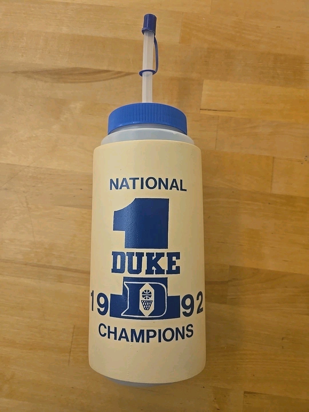 Vintage Duke Basketball 1992 National Champions Water Bottle