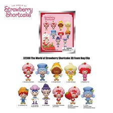 Official Strawberry Shortcake Retro PVC Figural Bag Clip Blind Bag Mystery NEW