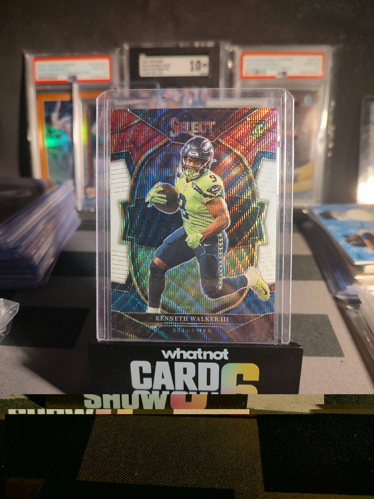 2022 Select Kenneth Walker III Concourse Tri-Color Prizm Rookie RC /249 Seahawks