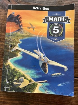 BJU Press Math 5 Activities. Almost Blank! 5th Grade. 4th Edition. Student Book