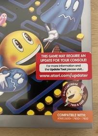 ATARI 7800 PAC MAN DOUBLE FEATURE Video Game - Atari 2600+ / 7800+ - NEW SEALED