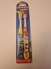 Brush Buddies Toothbrush 2 In A Pack Hot Wheels Soft Brittle 0546B18