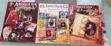 Lot of 3 Scrapbooking How To Tips Design Soft Cover Trade Paper Back Books Craft