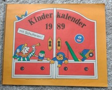 Kinderkalender 1989 DDR