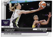 2025 Panini Instant Paige Bueckers RC #239 SP /2566 Wings Scoring Record