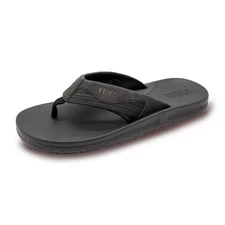 Flojos Mens Jorge 2.0 Flip Flops Sandals Thongs. pick size, black/brown