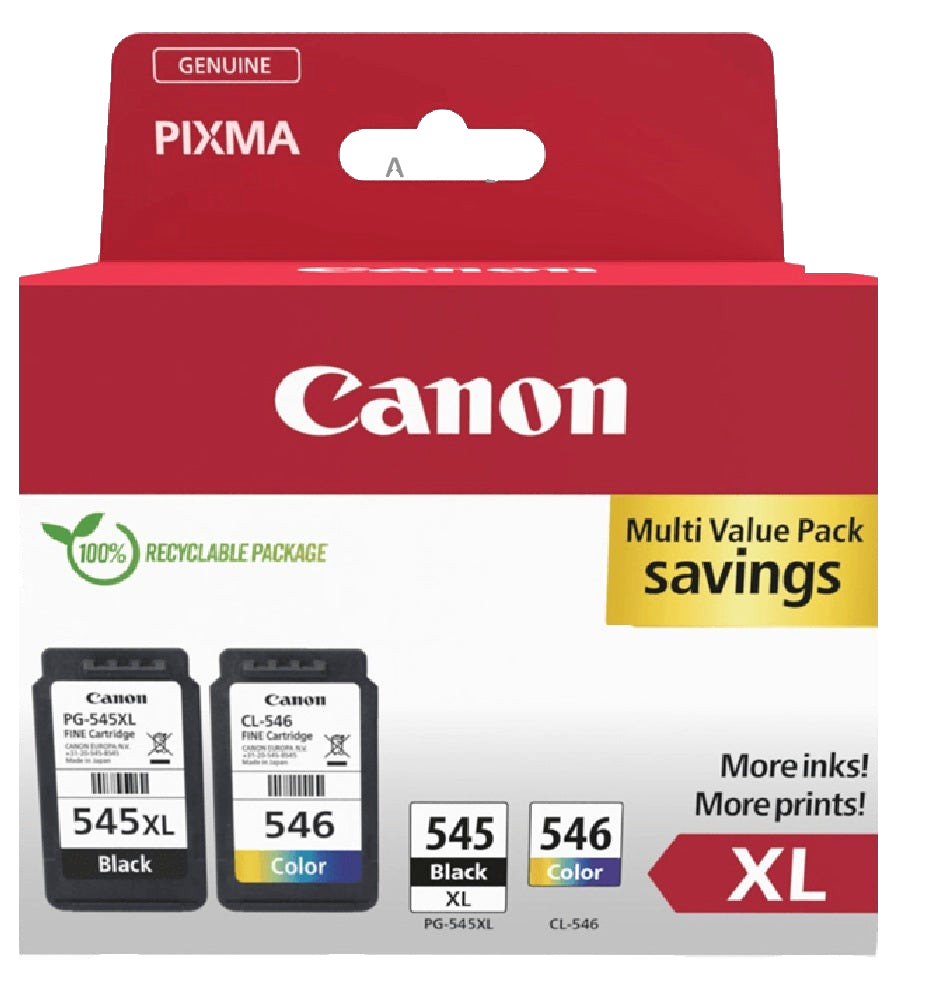 Genuine Canon PG-545XL & CL-546 Ink Cartridge Pixma MG2500 MG2550 MG2550S MG - Image 7