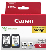 Genuine Canon PG-545XL & CL-546 Ink Cartridge Pixma MG2500 MG2550 MG2550S MG