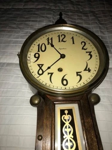 Reloj de pared Ingraham Banjo vintage años 20  Foto 4 de 4