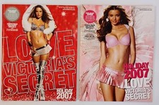 2007 Victorias Secret's Oversized Christmas  Holiday Catalog Volume 1 & 2 Rare