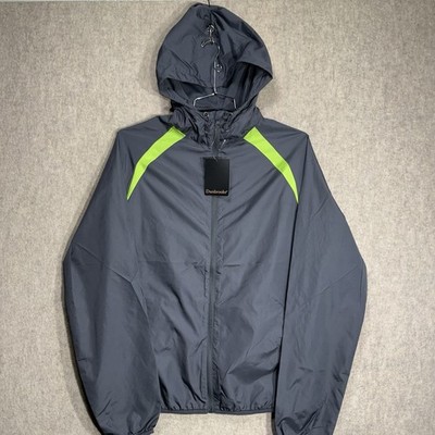 NWT Dunbrooke Cyclone lightweight hooded jacket Green/Gray Men s Size Small