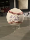 Ed Charles Autographed ONL Baseball "The Glider" JSA