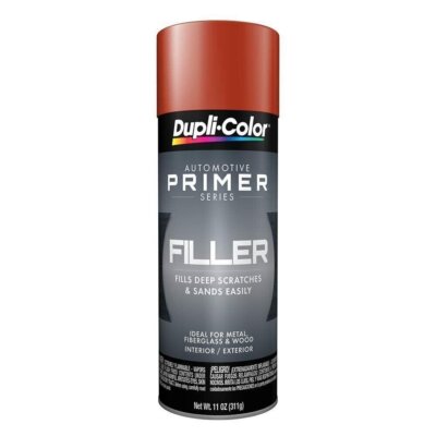 Dupli-Color FP102 Scratch Filler Primer, Red   11 oz. Aerosol Can