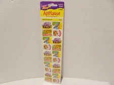 Vintage Pack 60 Trend Applause Stickers Awesome Animals NEW 1998 Sealed