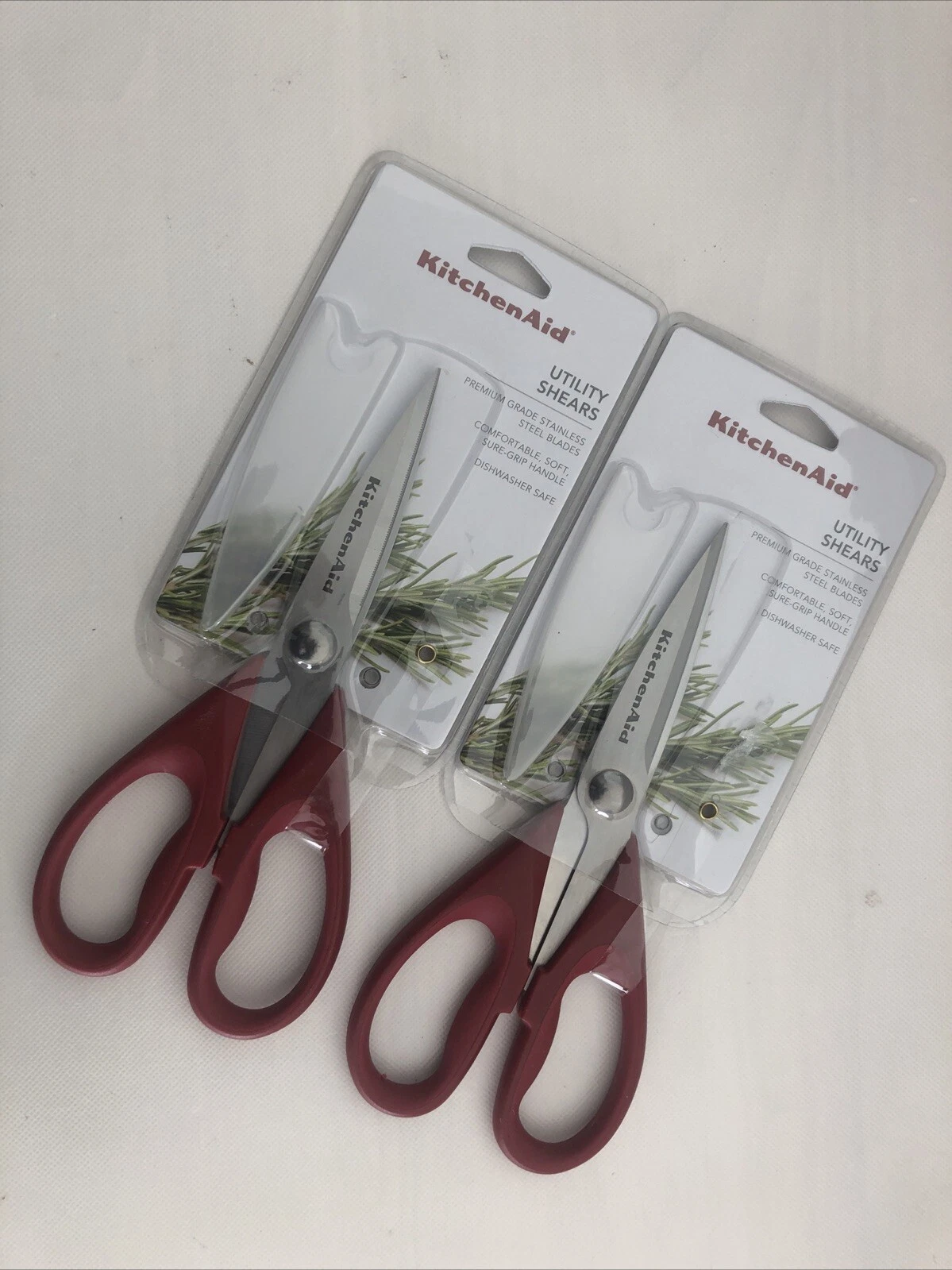 New KitchenAid Empire Red HERA Set of 2 Kitchen Shears Scissors
Opens in a new window or tab