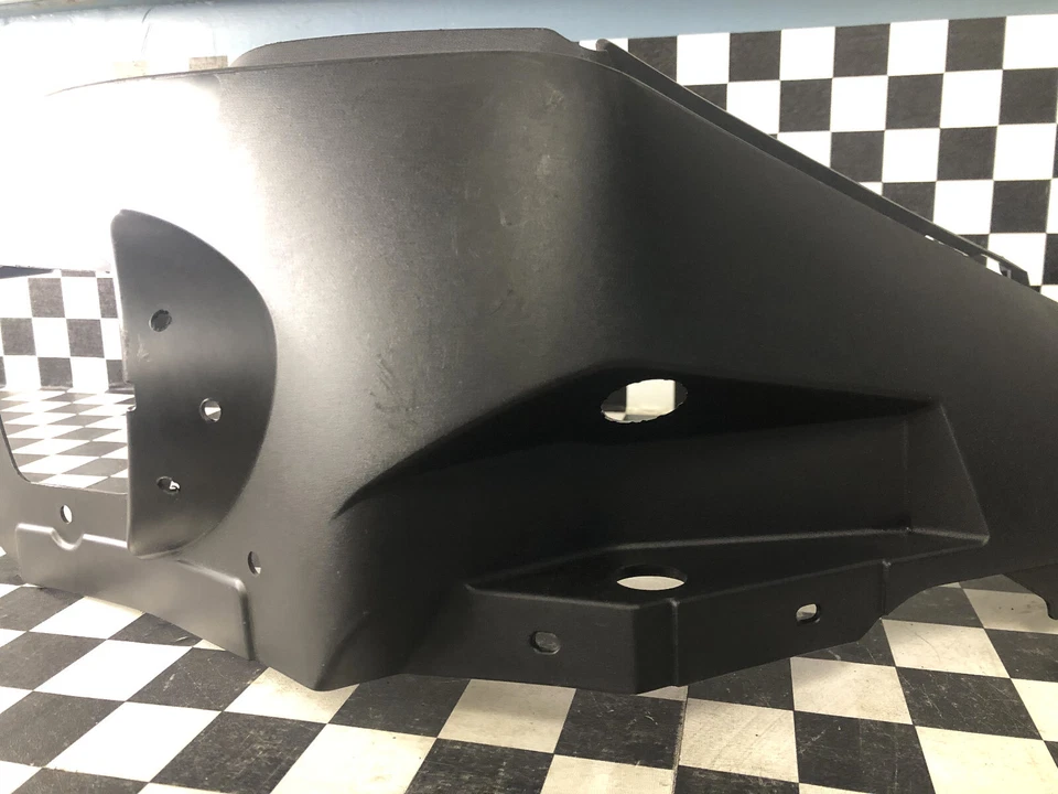 Ski-Doo MXZ 600 RS xp 600rs 2008 carrera fabricante de equipos originales negro derecho inferior guardabarros 09 Foto 4 de 4