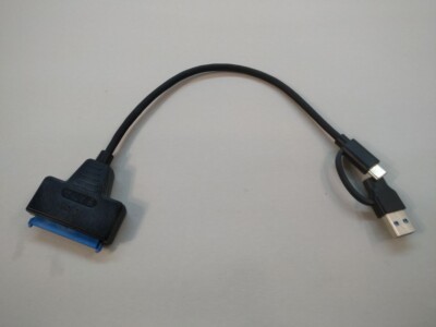 Multi USB 3.0 Typ C zu SATA Adapter Kabel - Für 2,5'' & 3,5'' Laptop HDD & SSD