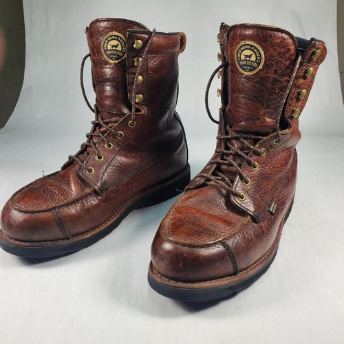 Irish Setter Boots Mens Size 11.5 EE Brown Leather Waterproof 808 Hunt Red Wing