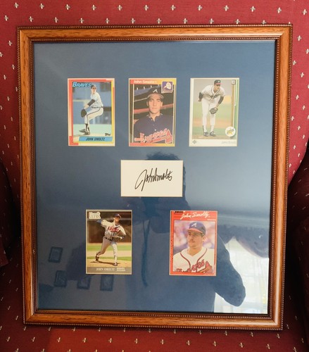 Atlanta Braves, Smoltz, Baseball Cards, Custom Display, Ready To Hang, Very Rare