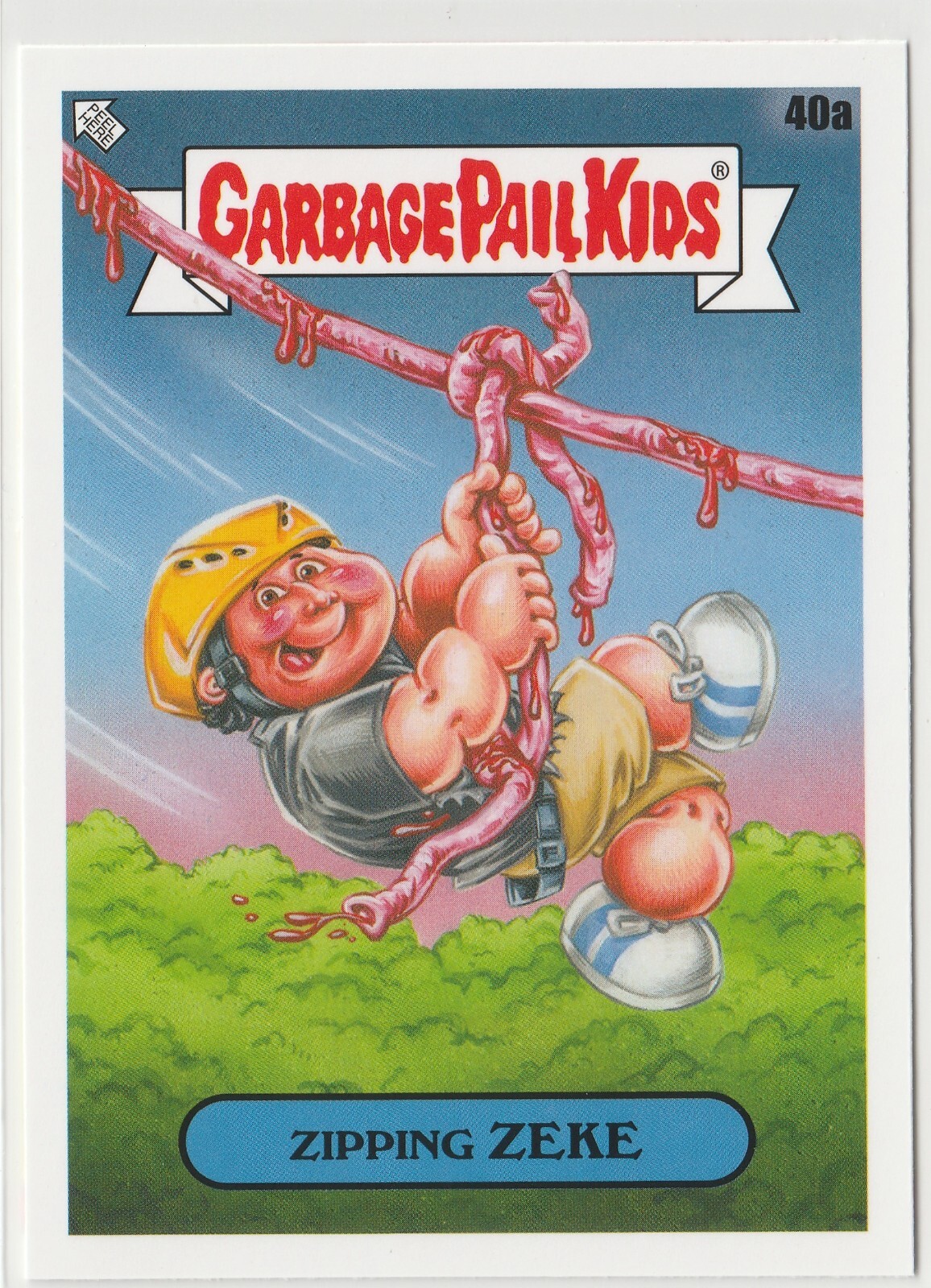 Zipping Zeke Garbage Pail Kids GPK 2021 Vacation Series 40a