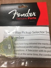Genuine Fender Custom Shop 4 - Way Switch All Telecasters  