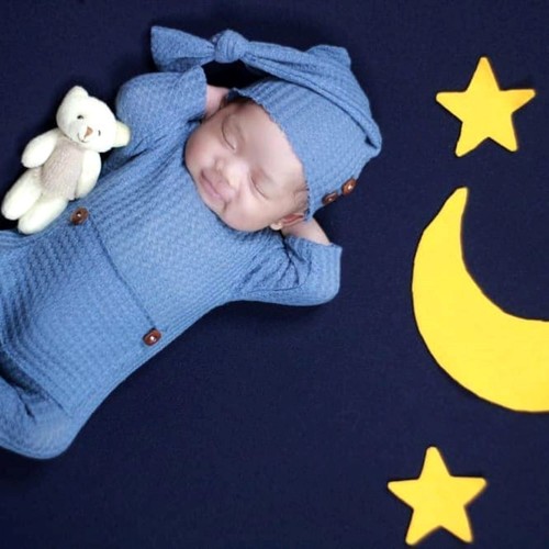 Newborn Boy Outfit Photography Baby Infant Photo Prop Sleeping Hat + Suit 2 Pcs - 第 9/12 張圖片