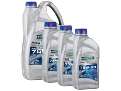 7 (4+3) Liter RAVENOL Getriebeoel TSG SAE 75W-90 Getriebeöl Made 