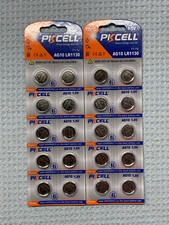 20 x AG10 389A Watch Battery LR1130 390 189 L1131 LR54 D389 Alkaline Button