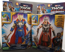 2022 Marvel Mighty Thor Love And Thunder Deluxe 6  Action Figure NEW - Lot of 2